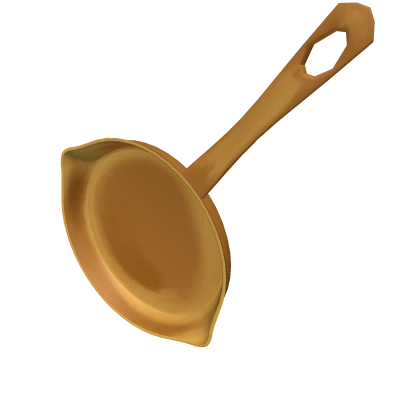 Golden Frying Pan (Right Hip)