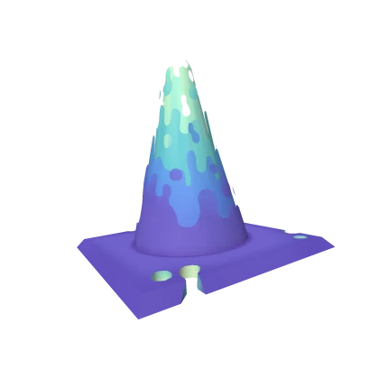 Painted Traffic Cone