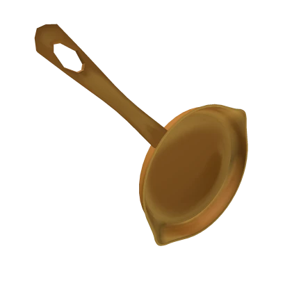 Golden Frying Pan (Left Hip)