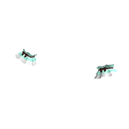 qt harajuku mint choco sweet ruffle egl cuffs