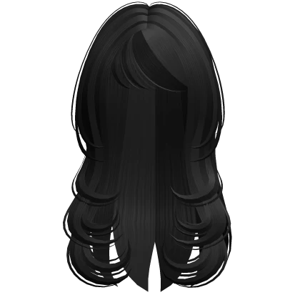long layered emo grunge haircut black