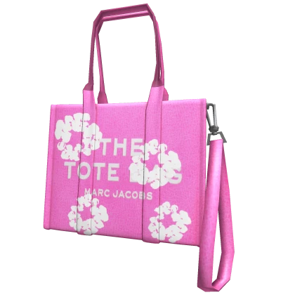 THE TEARS BAG: Leather Tote | Pink 
