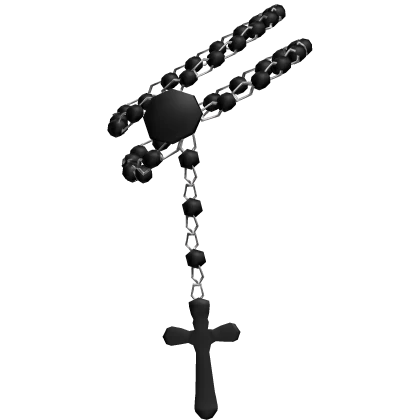 Left Black Rosary 3.0