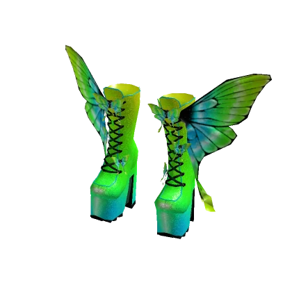 Luna Pixie Dust Boots (Toxic Faerie)