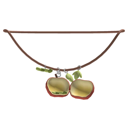harajuku igari mori kei apple locket necklace 1.0