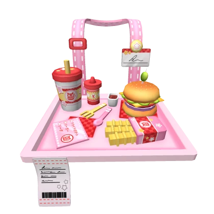 3.0 Kawaii Fast Food Tray