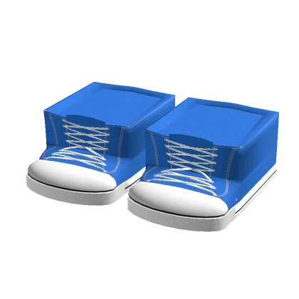 Blue plain shoe [1.0 Blocky]