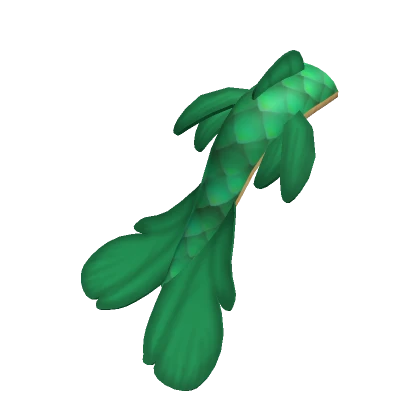 Green Aquatic Dragon Tail