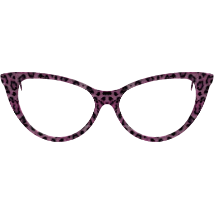 Pink Leopard Cat Eye Glasses