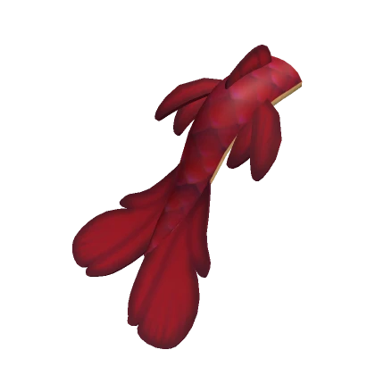 Red Aquatic Dragon Tail