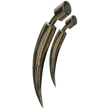 (right ear) Nyoka double spike piercings