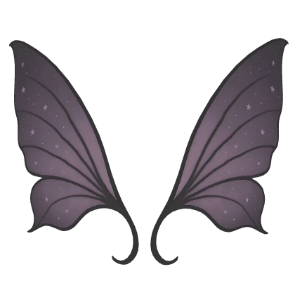 Kuromi Dark Fairy Wings