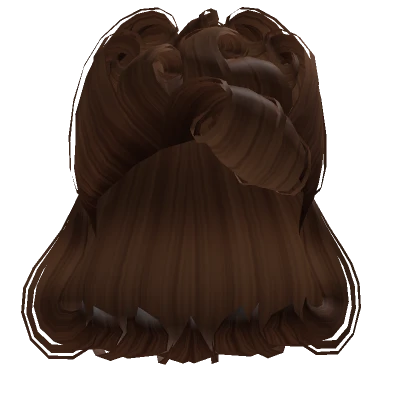 50s Retro Rolls Hairstyle in Brown