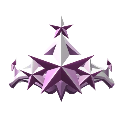 Light Pink Star Crown