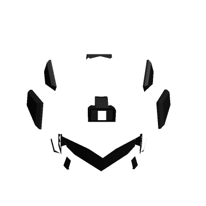 White Mecha Helmet