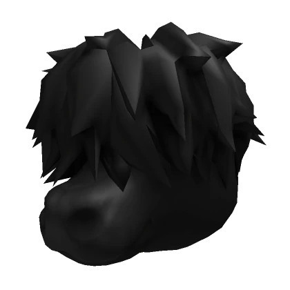 Black Highland Cow Head