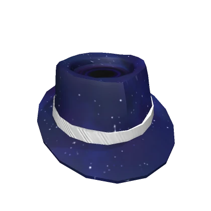 Starry Black Hole Fedora