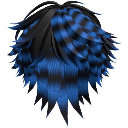 Scene Boy Racoon Hair (Blue)