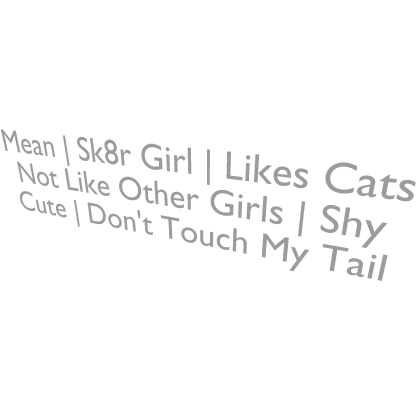 Perfect Sk8r Girl Roleplay