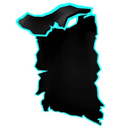 Cartoony Blue Void Cape