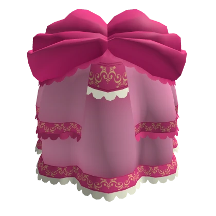 Frilly Puffy Princess Dress in Pink