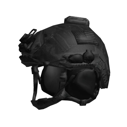 Military Black FAST Helmet