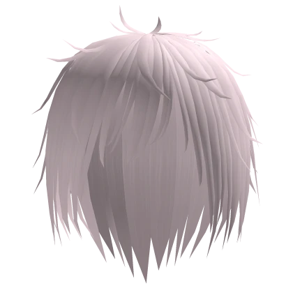 unkept messy emo vkei pink boy hair