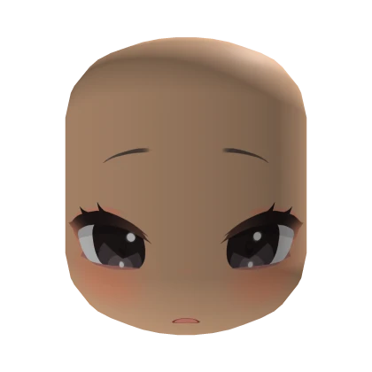 Kawaii Surprised Chibi Face (Nougat)