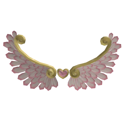 Pink Sweet Angelic Wings 