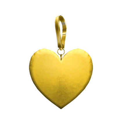 Golden Heart Keychain