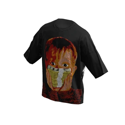 y2k Streetwear Rich Alone T-Shirt