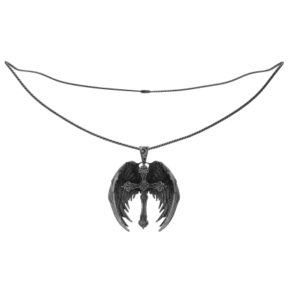 Cross w/ Wings Necklace