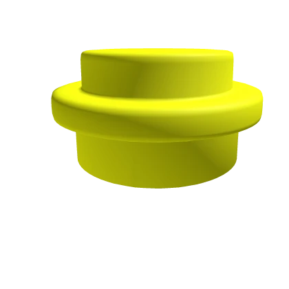 Brick Stud Cap - Yellow