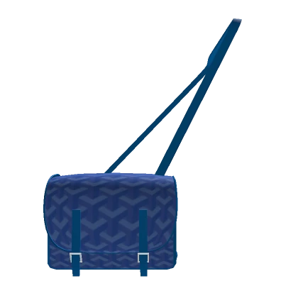 Blue RoYard Front Crossbody Bag