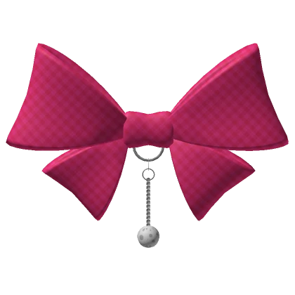 Pink Bow Chain