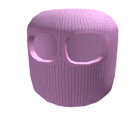 Pink Ski Mask