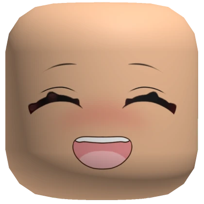 Happy Chibi Face [Beige]