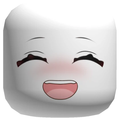 Happy Chibi Face [White]