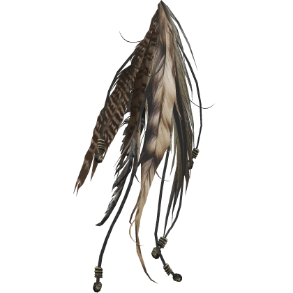 Feather Gaian Nature Hair String