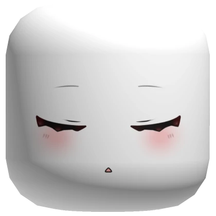 Sleepy Chibi Face [White]