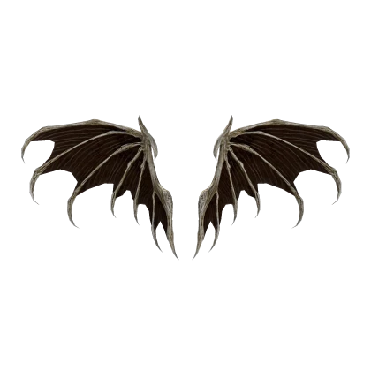 Brown Dragon Bone Wings