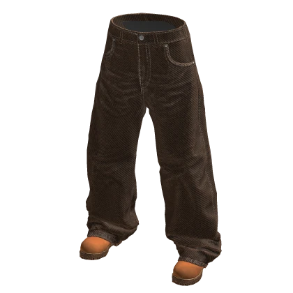 M11! - Brown Baggy Jeans w/ Timb boots