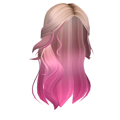 Enchantress Clipped Waves in Blonde and Pink