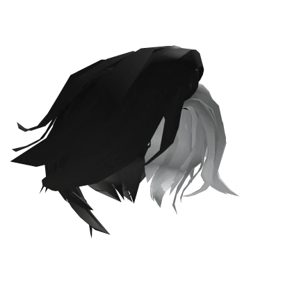 ♡ Luna Snow Rivals Split B/W Hair [1.0]