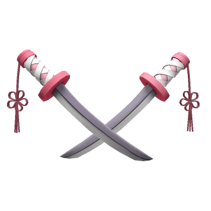 Pink Hair Katanas