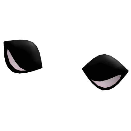 black cute kawaii preppy cat kitty floppy ears