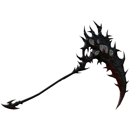 Black Vampire Ghoul Scythe