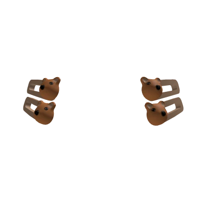 🐻  Bear Hair Clips 🐻