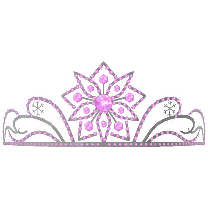 Pink Ice Queen Tiara