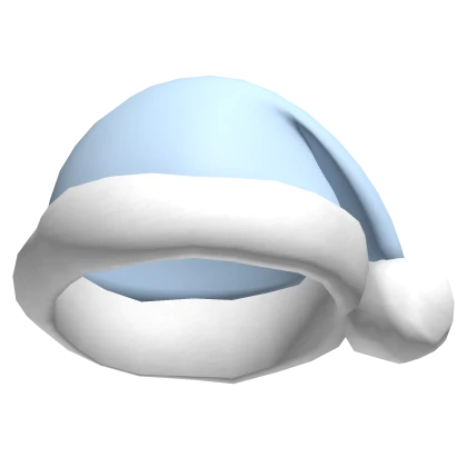 Christmas Blue Santa Hat